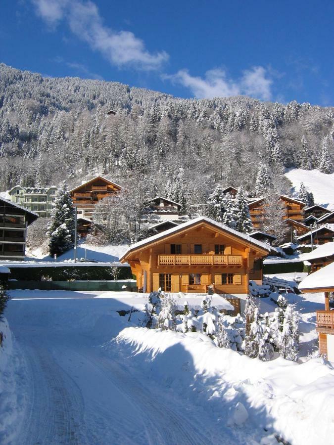 Chalet Courage Champéry Exteriör bild